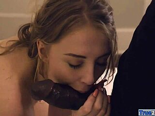 Blonde Babe Fucked N Creampied By Bbc