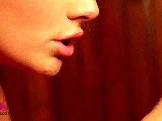 brunette with big tits engages in hardcore fucking and blowjob to the top