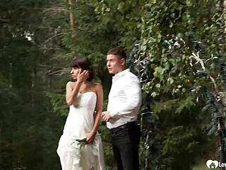 I eat my wife's best friend's hairless pussy with licking and riding!