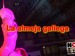 A young Galician beauty gets her ass fucked at a wild party