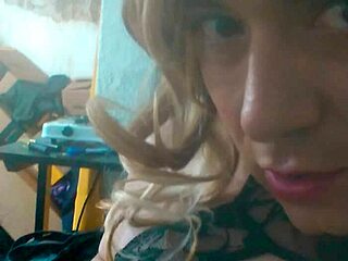 Super Sexy Latina Shemale Escort Shows Off Her Body