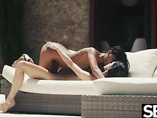 Milf brunettes lick pussy and face sit in dripping sex