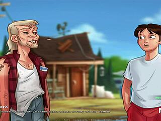 Stodola se otřásá z akce s velkou prdelí v Summertime Saga E2 36!