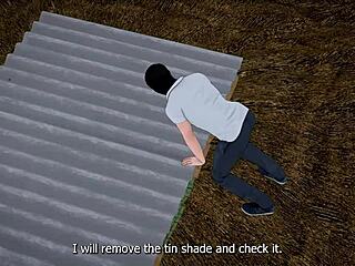 Penjahat tangkap bhabhi desi lagi jari-jari dan entot dia