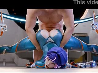 Compilação Animada de Overwatch com Vários Personagens em Cenas de Ação dos Episódios 158, 19, 12 e 24