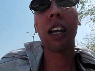 want to see this sexy latina cum on the beach?