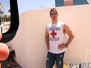 Perverted homosexual men have explicit sex acts