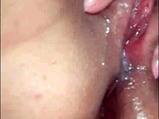 Hot teen rubs her pussy and ass, then cums so hard! 😍