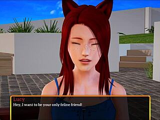 My New Family 329 Featuring Redhead With Small Tits In Game