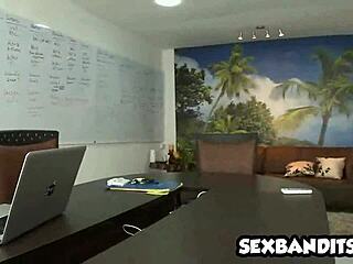 ina milf shows off her sucking and fucking skills with big tits and latina ass