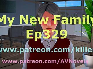 My New Family 329 Featuring Redhead With Small Tits In Game