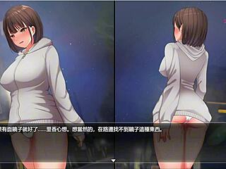 Night Adventure: Seeking Thrills at Convenience Store in Just Underwear