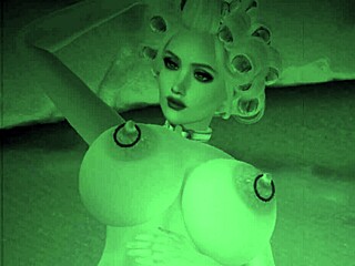 Vintage Blonde with Huge Big Black Cock!