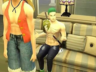 Man, Nico Robin Gets Pounded by Luffy in One Piece Hentai! 😲