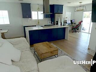 divorced but she visits to do laundry