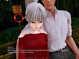 Curvy Anime Girls in 3D Harem Hotel with Big Tits