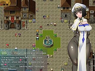 Nynfy Priest Hentai Gameplay with Raw Anal Action