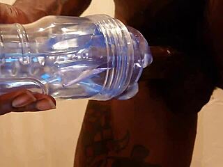 Hallelujah Johnson Fleshlight Masturbating With Big Black Monster Cock Action!