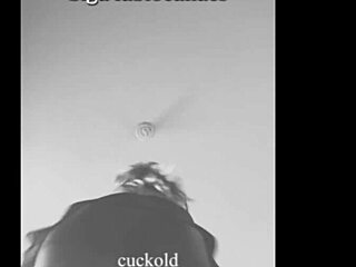 The hot neighbor teasing from the open window while the cuckold went to the market