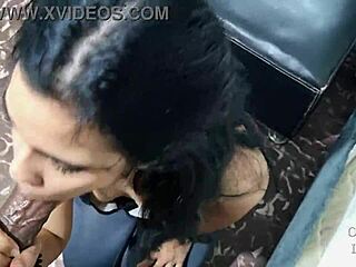 Carahoney Passionately Devours Big Cock For Double Cum