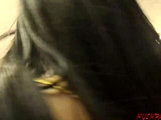 Horny latina alexis swallows cum