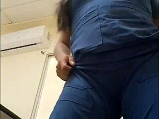 Nurse goes viral fucking patient after hospital injection