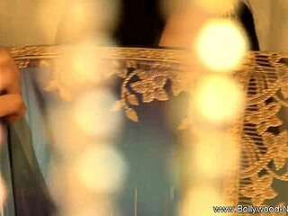 Intriguing sexy indian babe dancing sensually