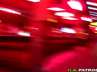 kinky asian girl keeps hot black lingerie on during outdoor fucking