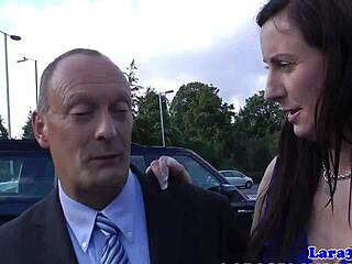 this british milf in stockings is getting her ass fingered