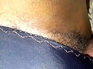 Morena abre culo grande en resi, novia se traga la polla