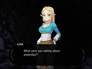 Zelda plays Spirit Orbs in wild porn game. Part 1 gets steamy fast.