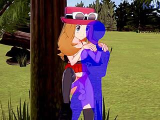 Serena And Bea Saito's Intense Sex With Old Man In Pokemon Hentai