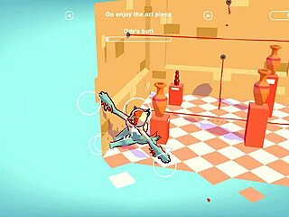 Odymos explora hentai LGBT salvaje en la uni, follando una lámpara del techo por el culo