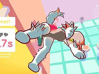 Odymos explora hentai LGBT salvaje en la uni, follando una lámpara del techo por el culo