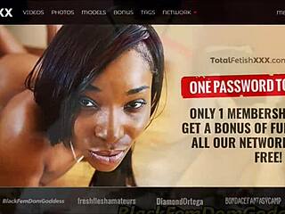 Worship my big black ass, slave, in these femdom clips with Brandi Sweets.