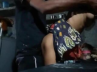 Oh, That Cute Sexy Indian Bhabhi Fucking So Hard With Monster Cock On Her Tits!