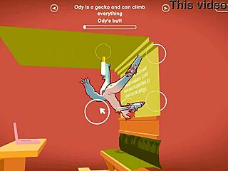 Odymos explores wild LGBT hentai in university, banging a ceiling lamp anally