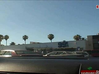 hairy blonde slut picked up in shoe store by bbc for facial