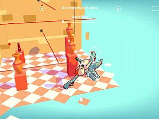 Odymos explora hentai LGBT salvaje en la uni, follando una lámpara del techo por el culo