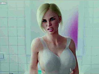 Apocalust 15 - Stesøster tar sæd på trang rosa fitte i 3D spill