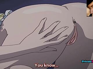 Madrastra se cuela detrás del marido para seducir al hijastro en hentai taboo