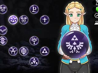 Zelda plays Spirit Orbs in wild porn game. Part 1 gets steamy fast.