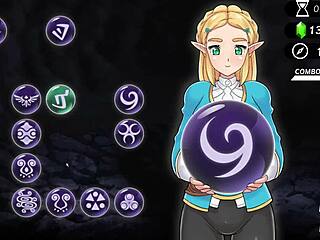 Zelda plays Spirit Orbs in wild porn game. Part 1 gets steamy fast.