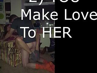 Cuckold couple’s homemade video with big tits and great orgasms