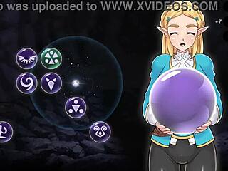 Zelda plays Spirit Orbs in wild porn game. Part 1 gets steamy fast.