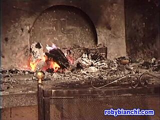 Redhead granny fucks and plays with cum in mouth