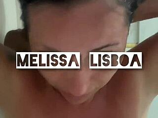 Fat black guy fucks me bareback in the shower and cums on my face