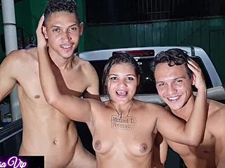 Tigresa Vip's Live With Two Well-Endowed Guys: Double Penetration, Anal, Cumshots, And More - Destroyer And A Horny Actor