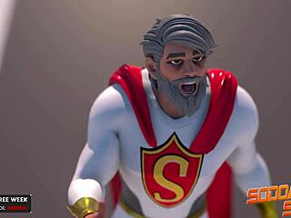 Gay Heroes Suck And Fuck In Intense Bareback Action