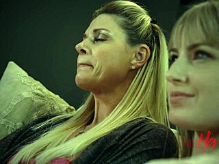 Petite Teen Sucks and Snowballs Cum in Mouth